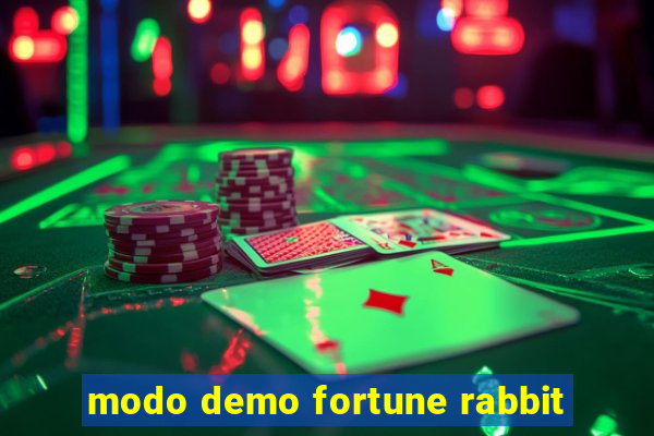 modo demo fortune rabbit